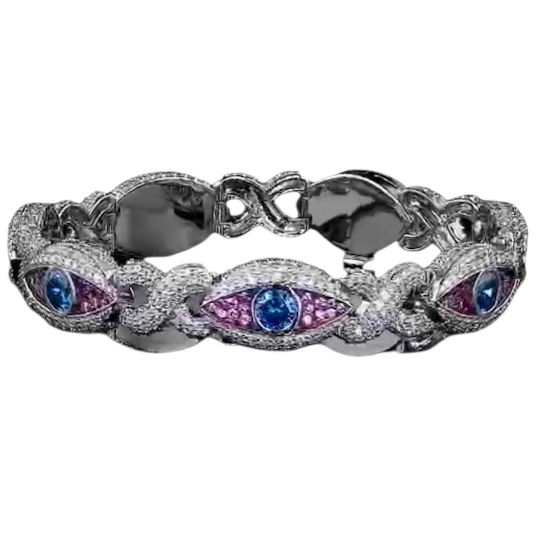 DIAMOND EVIL-EYE BRACELET